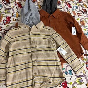 Hooded Button Down Bundle